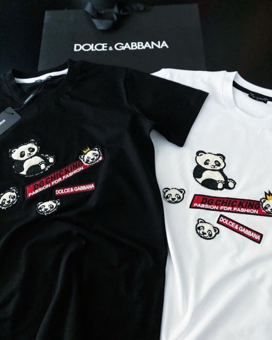 РАСПРОДАЖА! Футболка мужская Dolce Gabbana женская унисекс узор