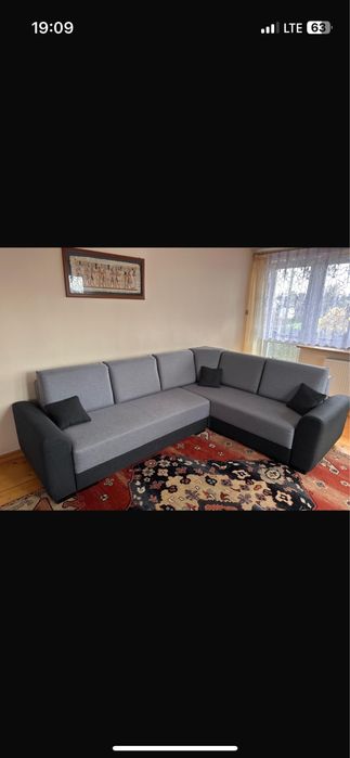 Kanapa narożna prawa