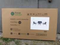 NOWY Zestaw Mebli MANGO CAFFE Dark Grey Focus Garden 2 + 1 + 1