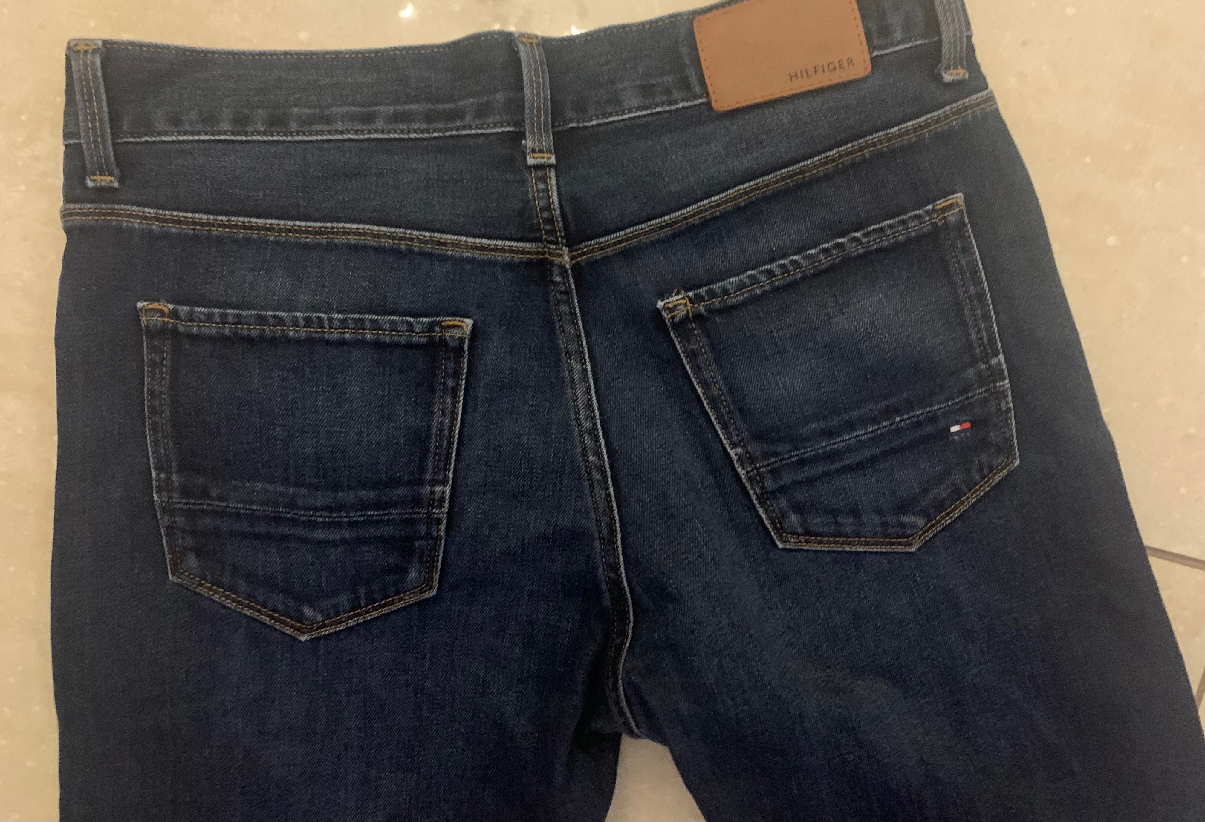 Tommy Hilfiger slim fit sexi spodnie damskie jeans  31/32, wysoki stan