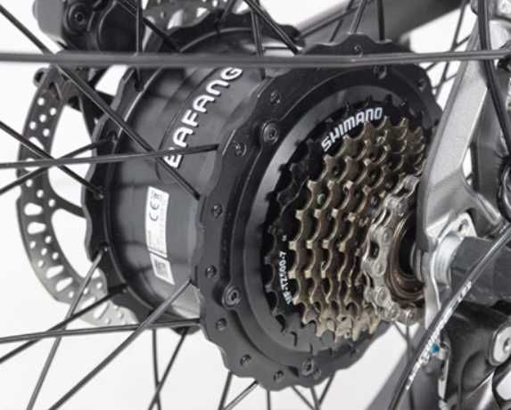 Rower elektryczny Romer, Jobobike - składa, grube opony, funkcjonalny