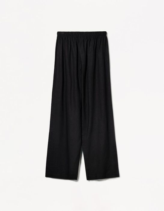 Льонові штани BERSHKA S