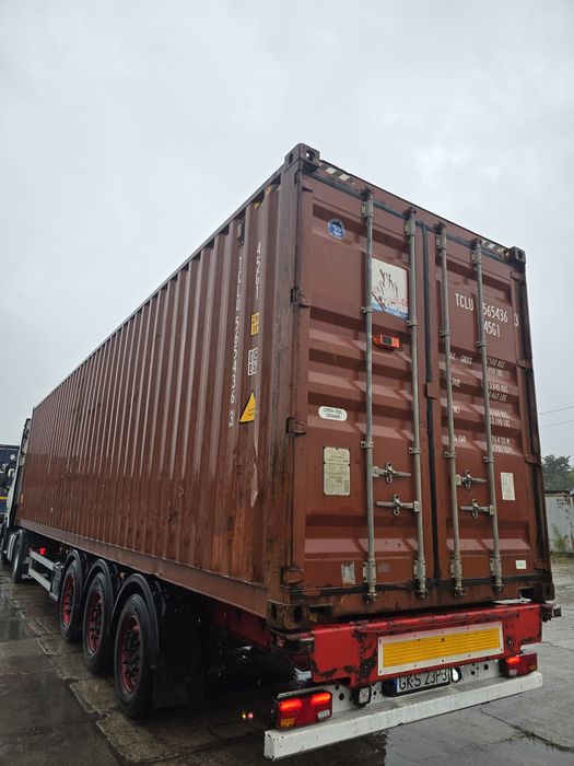 Kontener 40 HC + Transport + Dźwig w cenie