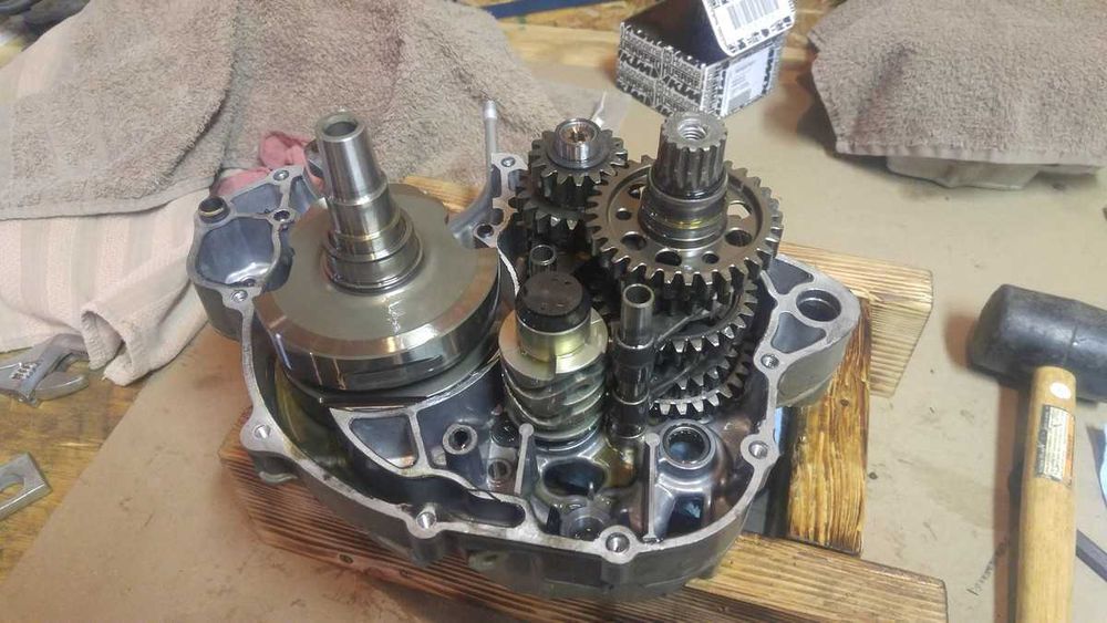 ktm sxf 250 glowica kartery wal magneto stator kola wtrysk lagi