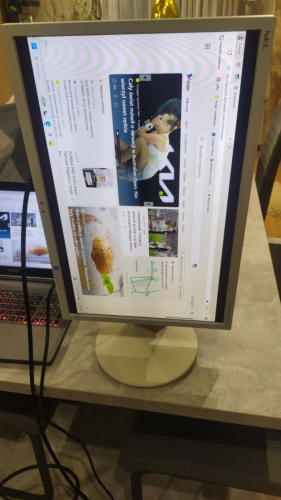 Monitor komputerowy NEC EA223WM