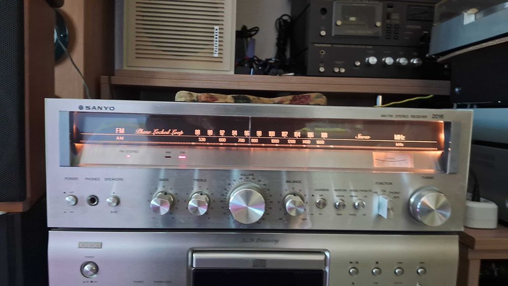 Sanyo 2016 Receiver, стероеоресивер 2 х20 вт. Made in Japan