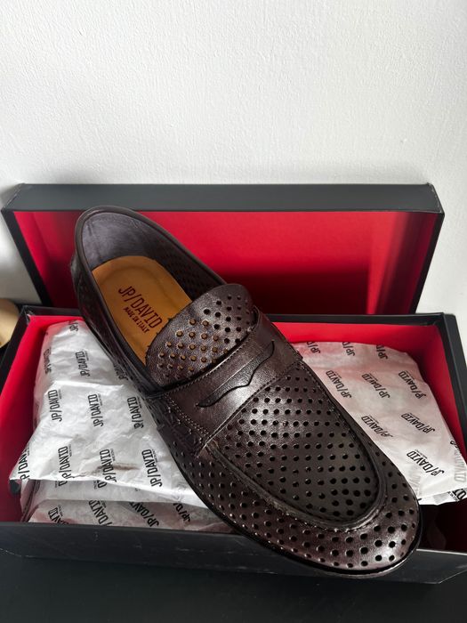 Італійські літні чоловічі туфлі JpDavid