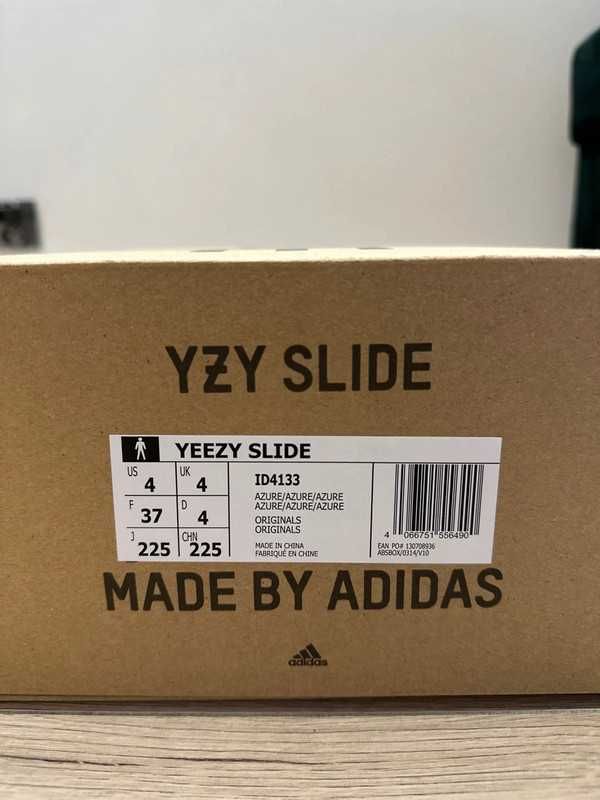 Adidas Yeezy Slide Azure r. 37 (US 4) DSWT