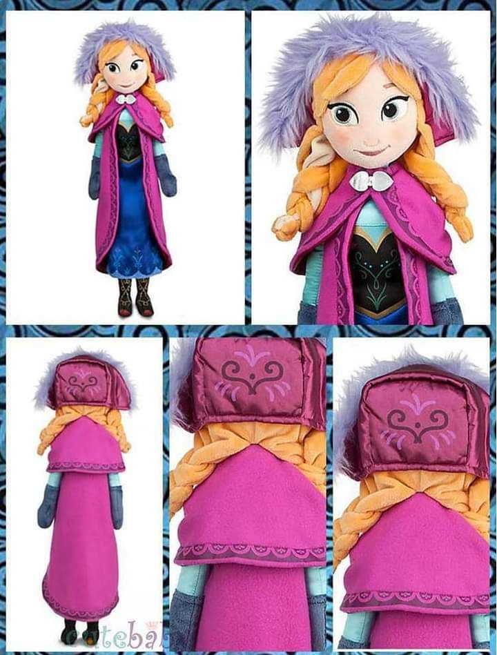 Conjunto peluches Frozen: Elsa e Anna, novos