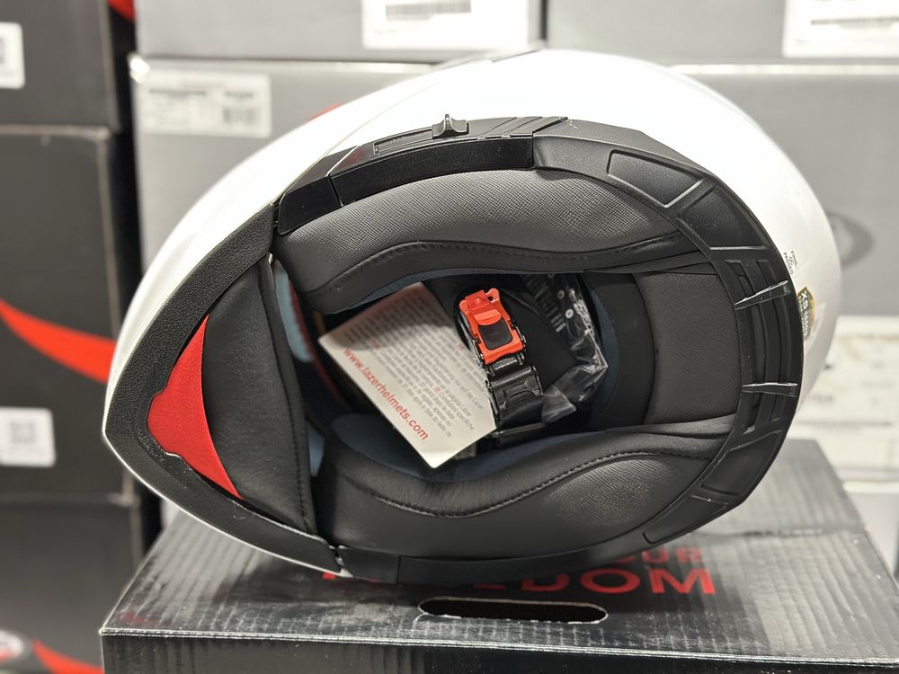 Szczekowy kask motocyklowy LAZER paname Evo rozmiar S lub XS, Blenda!