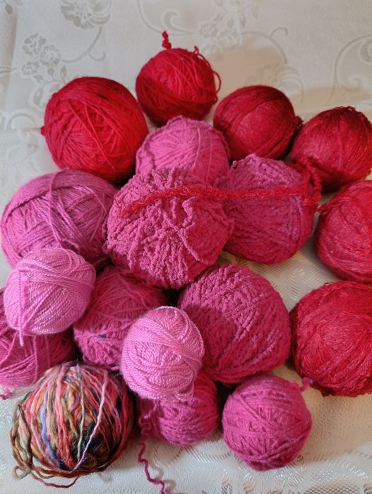 Пряжа бу для вязания или рукоделия  лотами