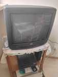 Telewizor kolorowy JVC magnetowid vhs