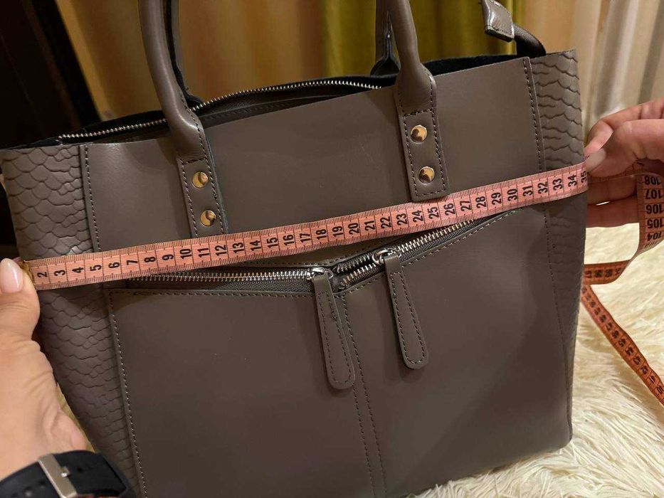 Сумка жіноча сіра