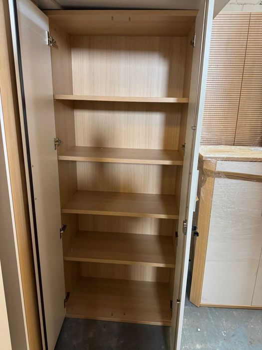 Szafa biała aktowa 80x190 cm szafy aktowe biurowe do biur domu szkół