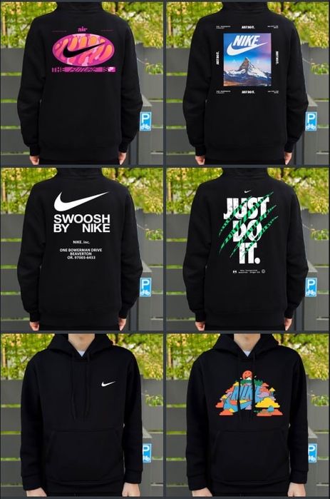 Худи NIKE NSW TEE OS BRANDRIFFS • Худі Найк • Зип кофта