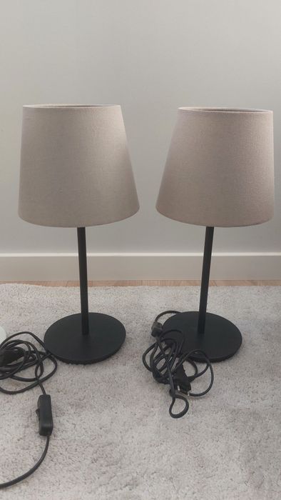 3 candeeiros de mesa