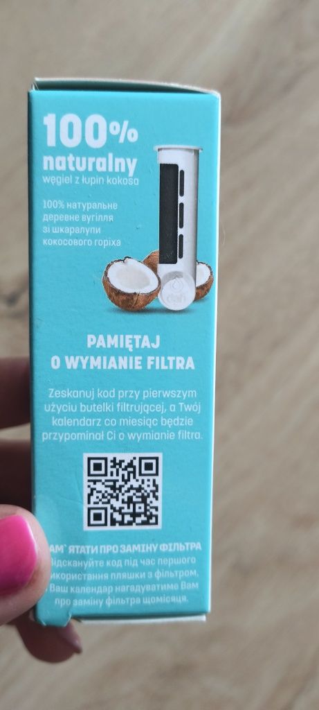 Filtr Dafi nowy czerwony