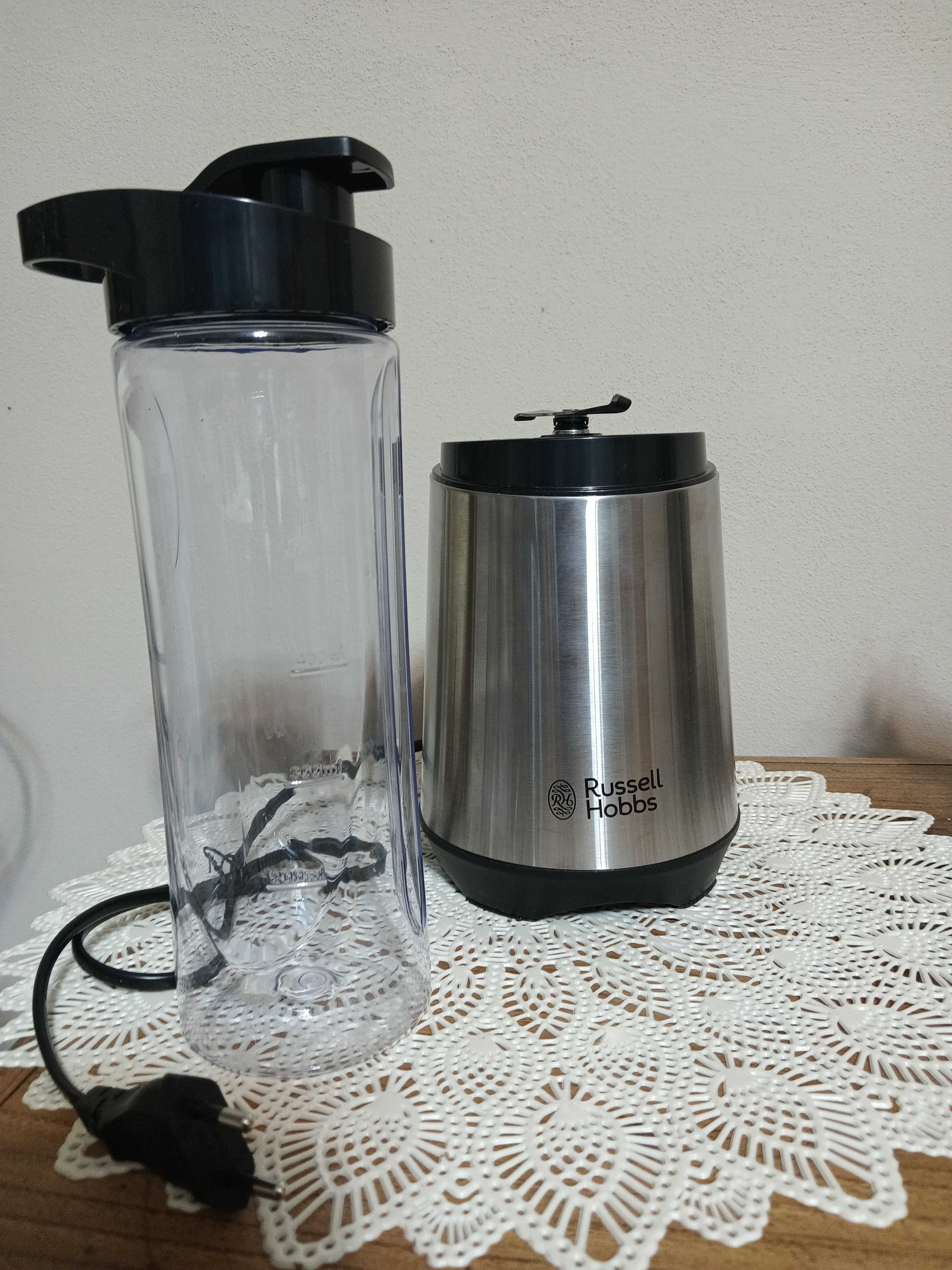 Blender kielichowy Russell Hobbs Mix & Go 300 W srebrny/szary