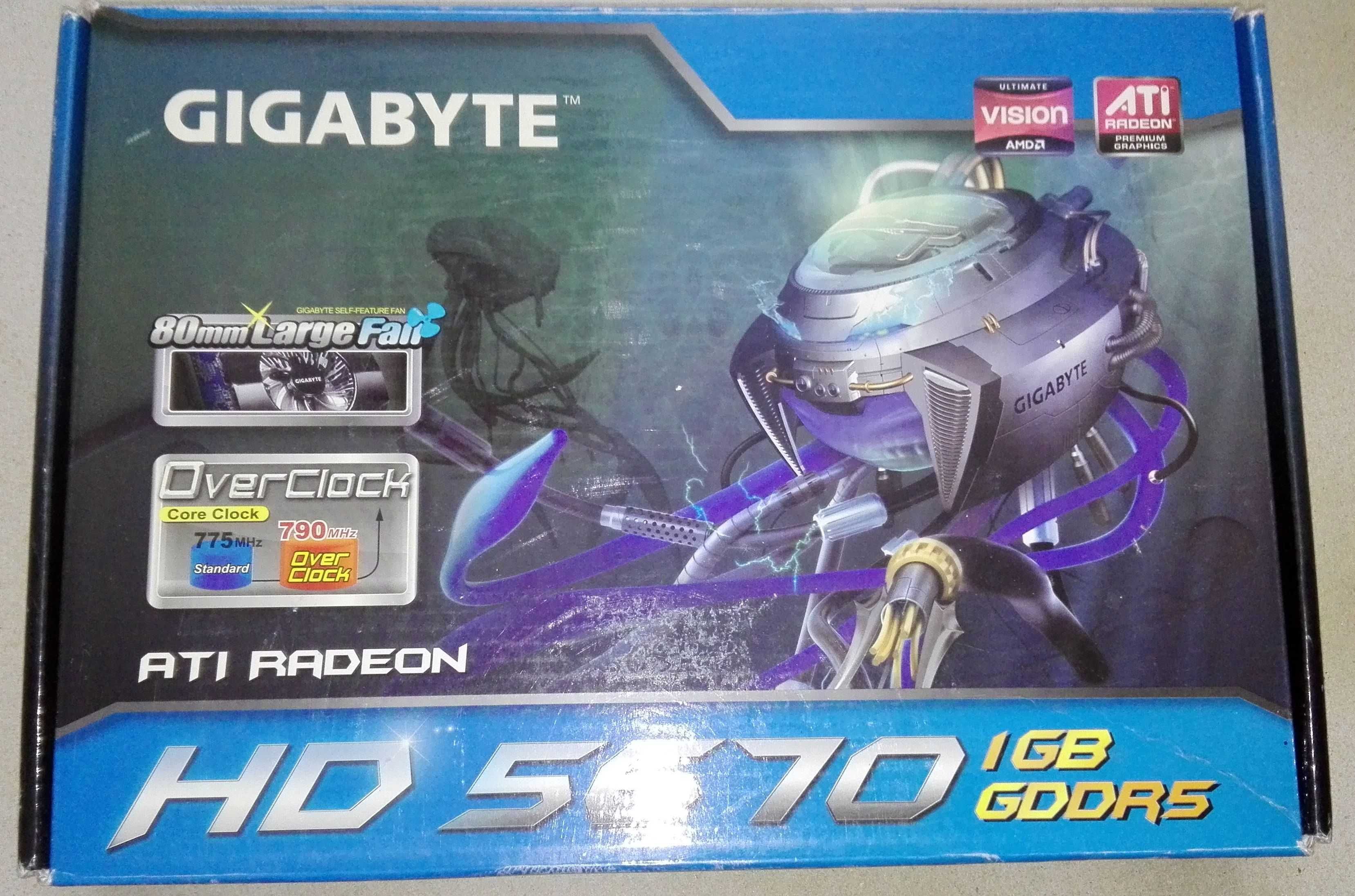 Placa gráfica GIGABYTE HD5670 PCI-e 1GB