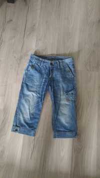Spodenki jeansowe bermudy KappAhl 34 szorty dżins