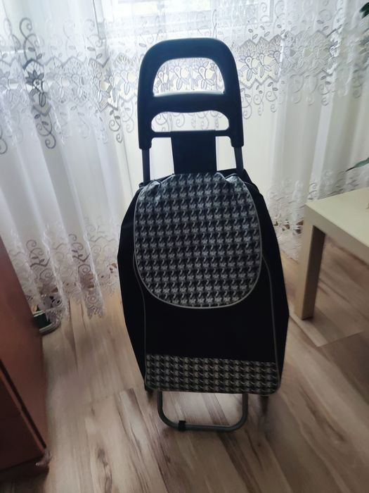 Torba schodowa wózek na zakupy z potrójnymi gumowymi kołami