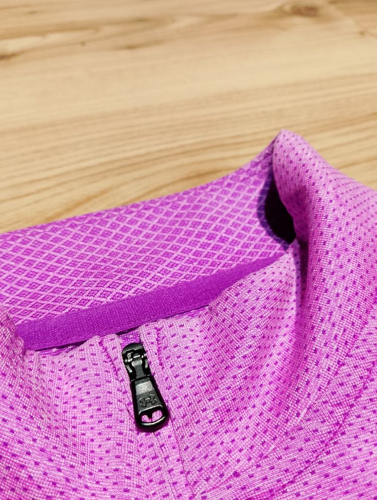 Damski Różowy Pulower Sportowy Under Armour Heatgear Fitted