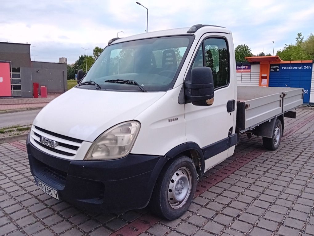 Iveco Daily 35S10 2.3 HPI 2008 rok Skrzyniowy Burty Aluminiowe