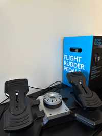 Logitech Saitek Flight Rudder Pedals
