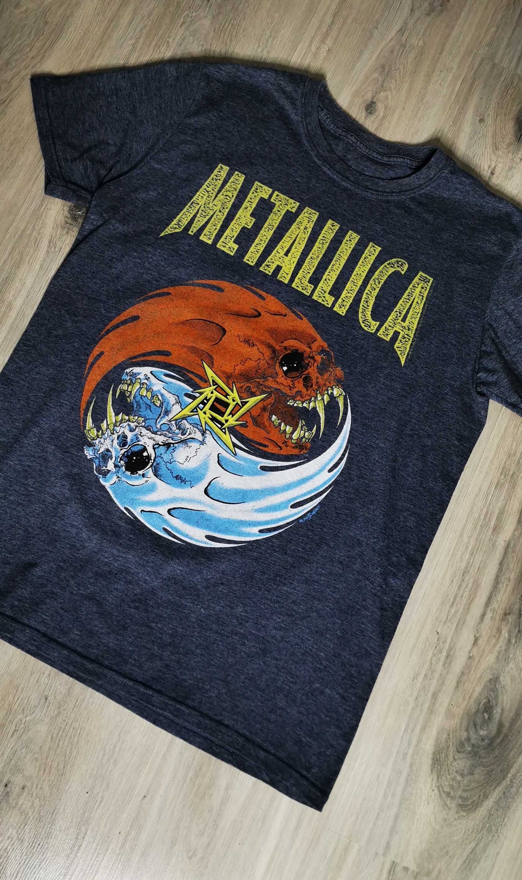 T-shirt koszulka zespół Metalica James Hetfield Lars Ulrich rozmiar M