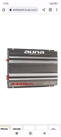 4 х канальний підсилювач Auna AB 450
