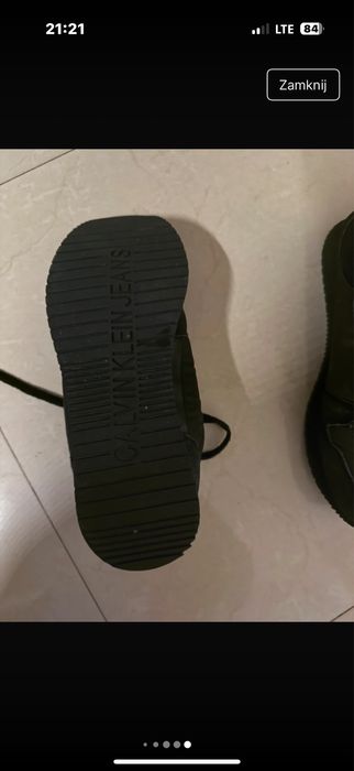 Adidasy Calvin klein