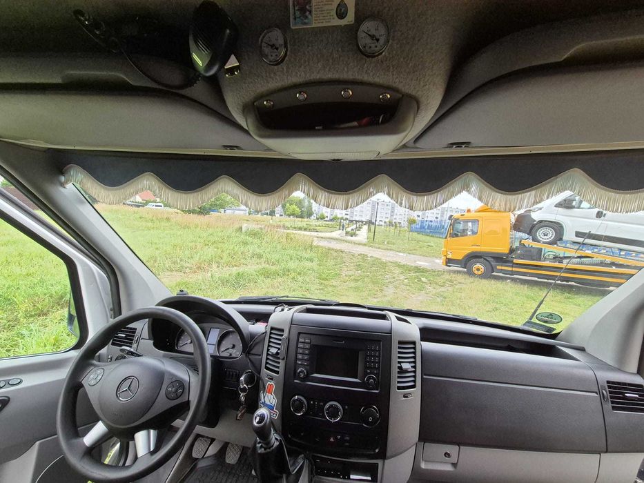 Mercedes Sprinter autolaweta SWAP 2.7  duża sypialka