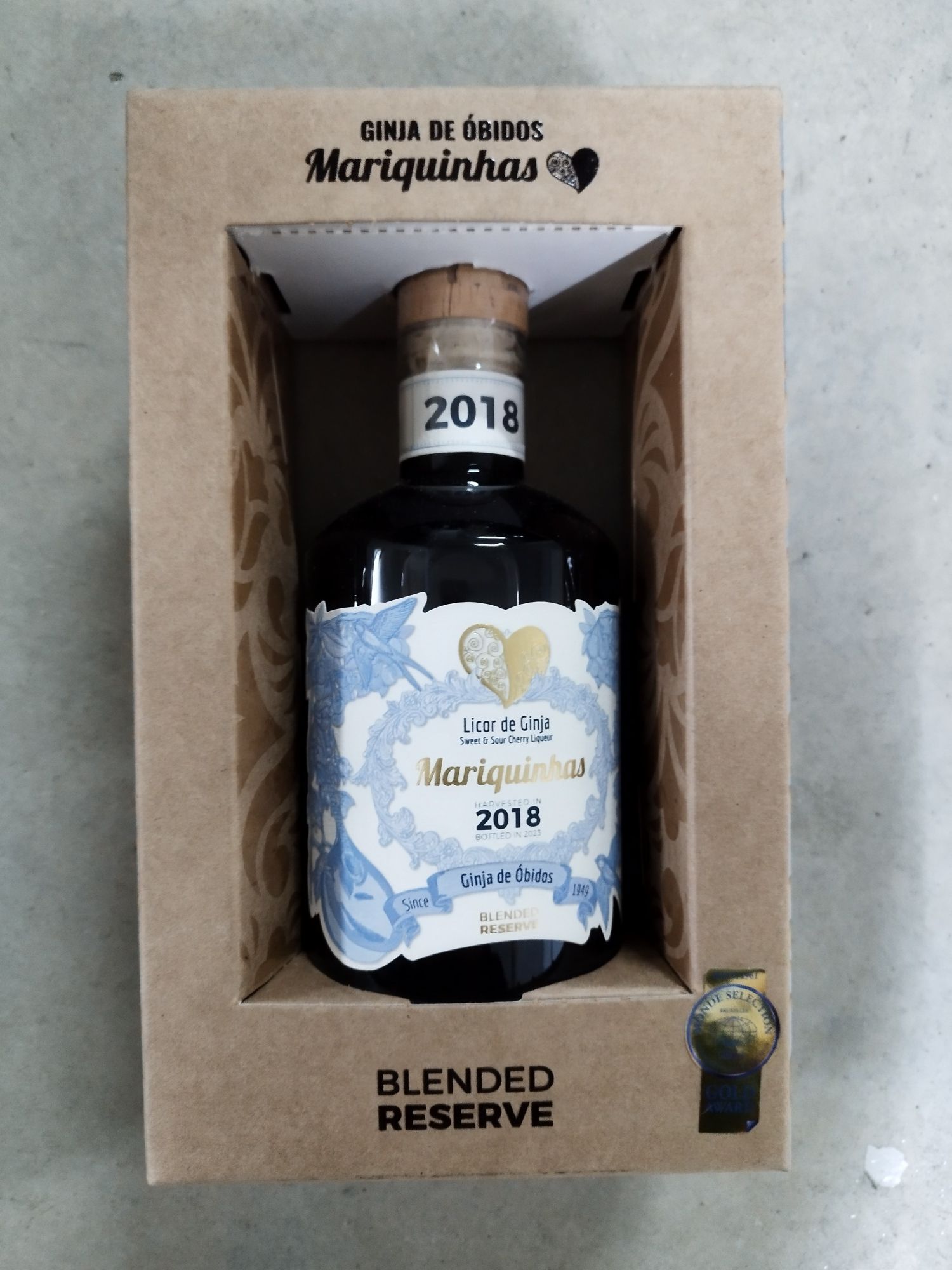 Ginja de Óbidos Mariquinhas Reserva 2018