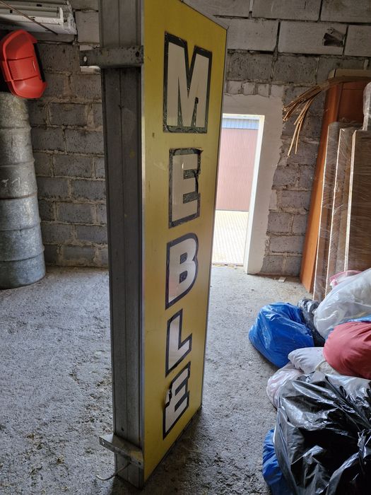 Reklama baner podświetlany