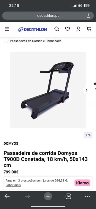 Esteira Domyos T900C