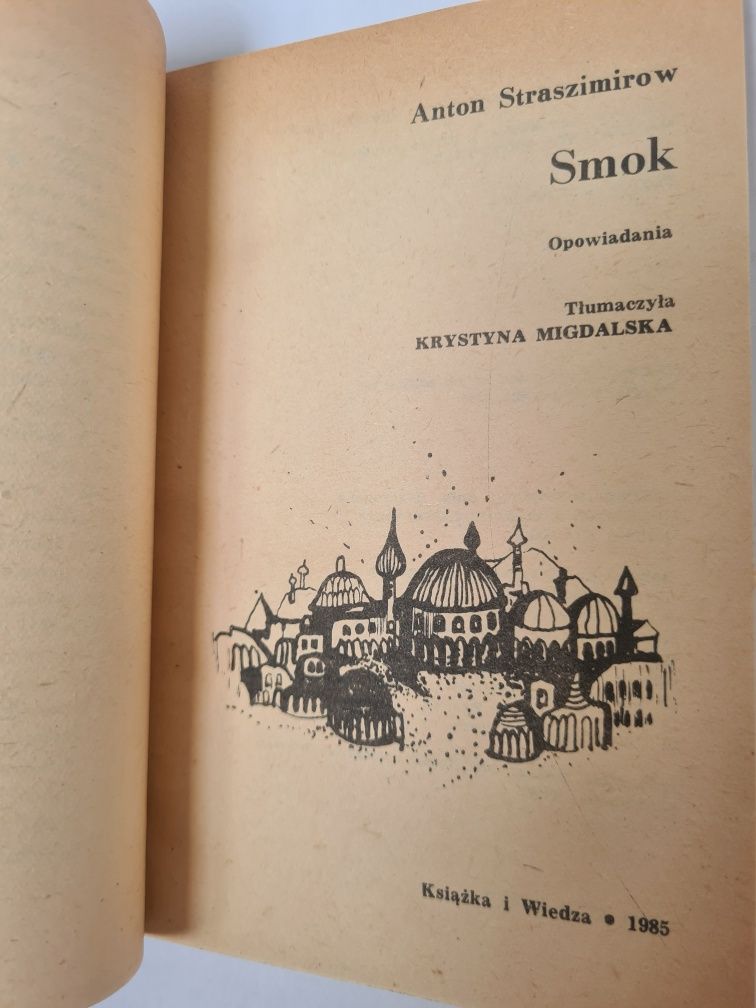 Smok - Anton Straszimirow. Książka
