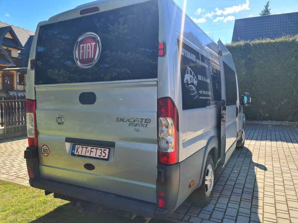 Fiat Ducato autobus VIP 3.0 156km euro5 19os przebieg 224tys Tv Led