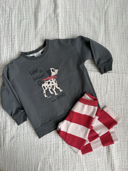 Dear Sophie bluza Dalmatyńczyk 110/116 GRATIS legginsy