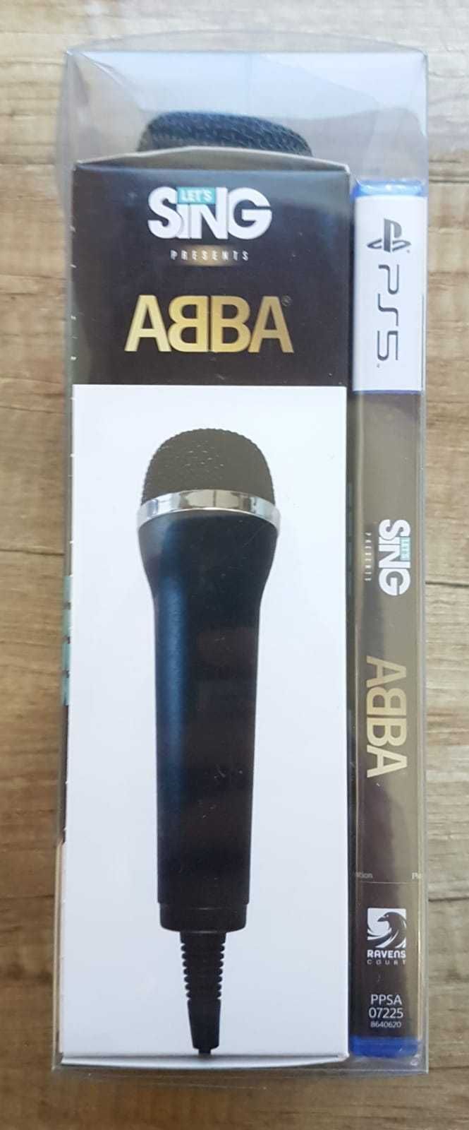 Let's Sing ABBA + 2 Mikrofony PS5 Sony Nowa Płyta jak Singstar prezent