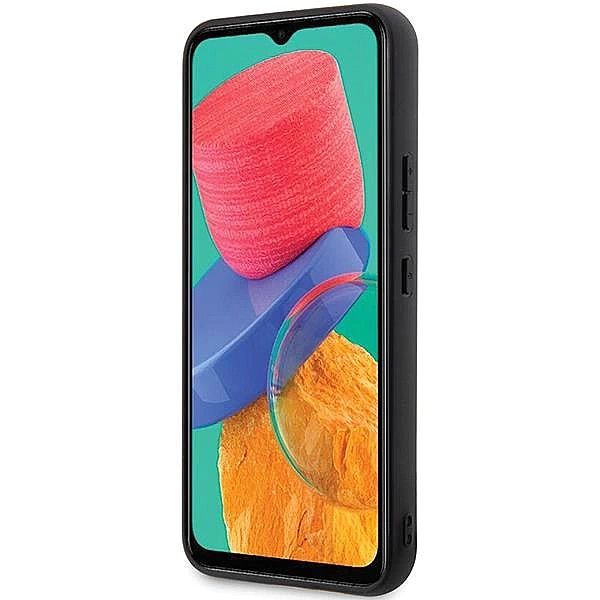 Etui Guess 4G Metal Gold Logo na Samsung Galaxy S23 FE - szare