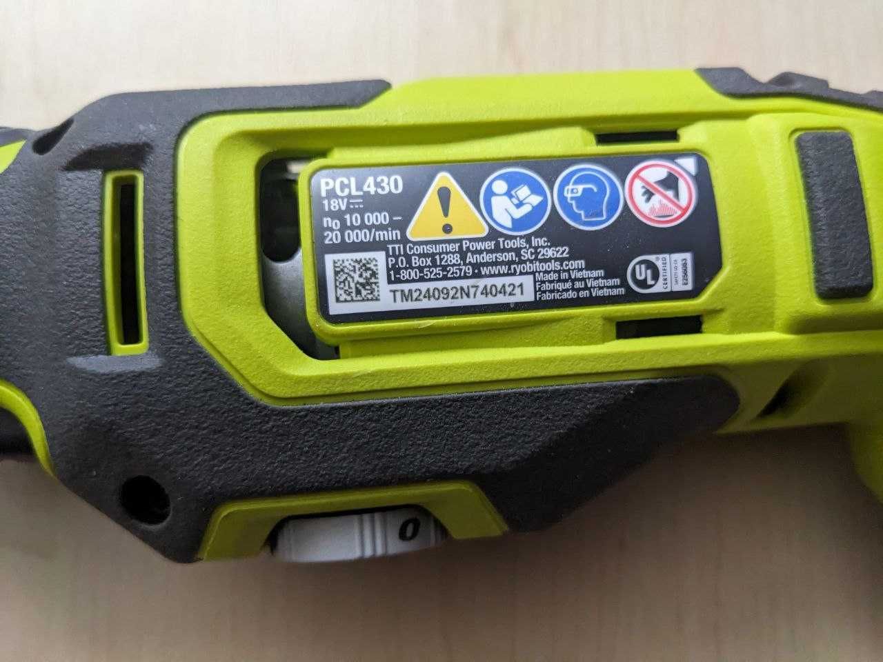 Акумуляторний реноватор Ryobi PCL430 18V