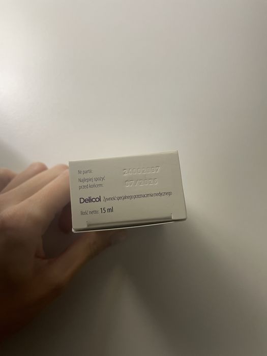 Delicol krople, nowe