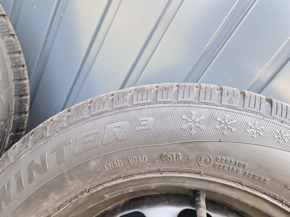 Opony zimowe 185/65 r15 felgi stalowe koła ford fiesta mk7 mk8