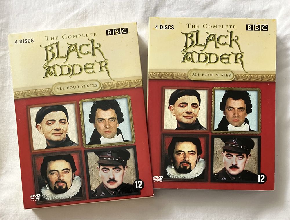 The Complete Black Adder BBC DVDs