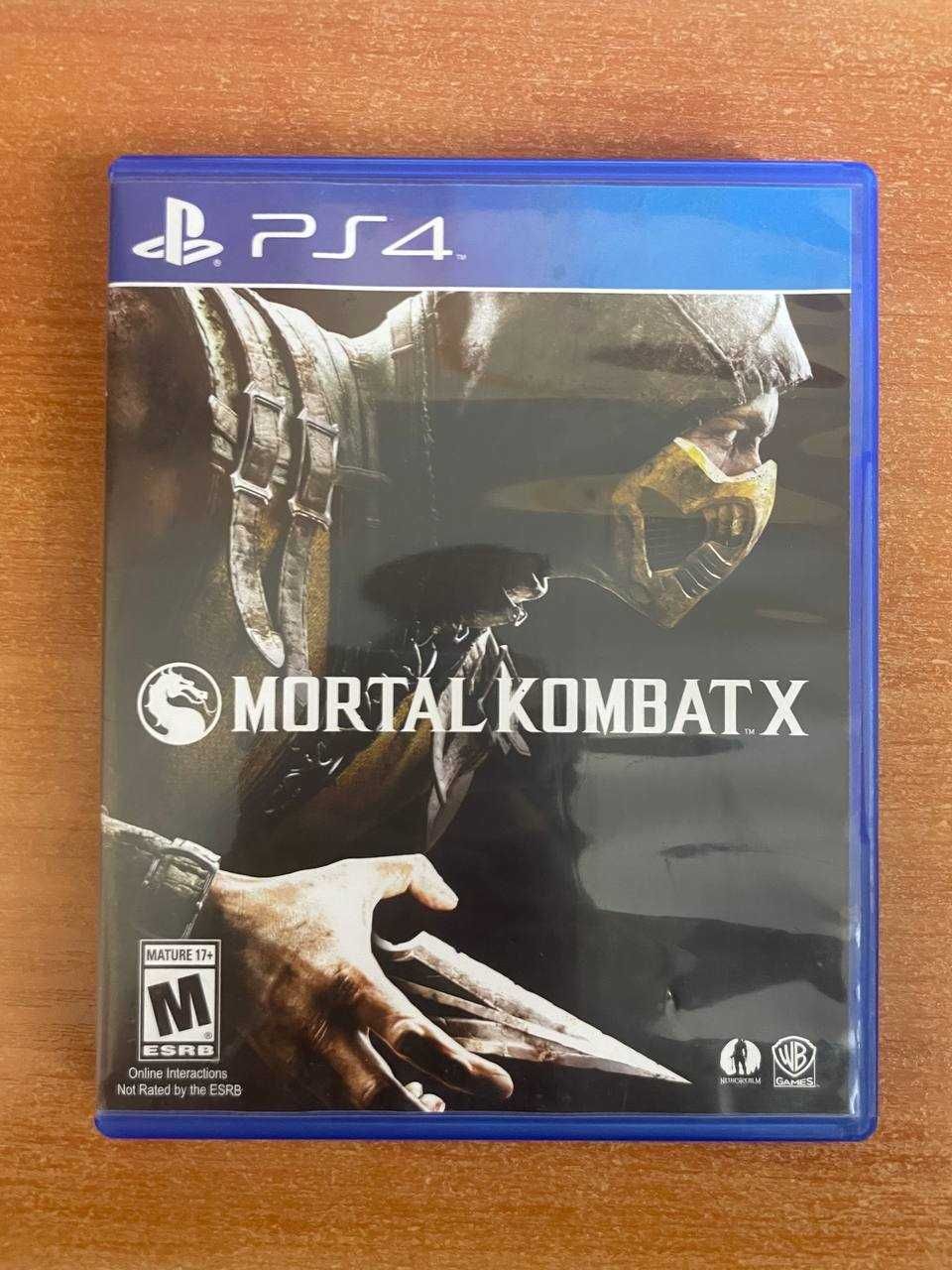 Продам Mortal Kombat X на PS4( 500 грн) срочно.  + торг
