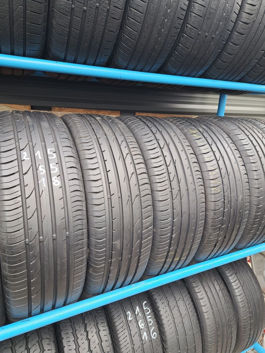 Komplet opon 215/55R18 Continental ContiPremiumContact2