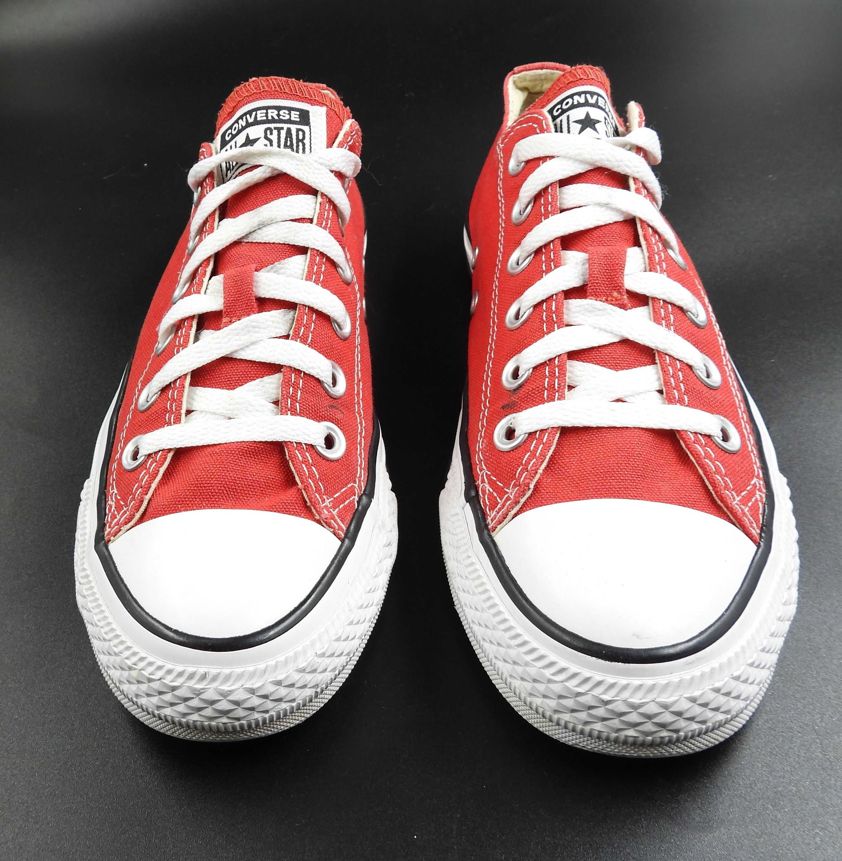 Converse czerwone krótkie trampki 39.5