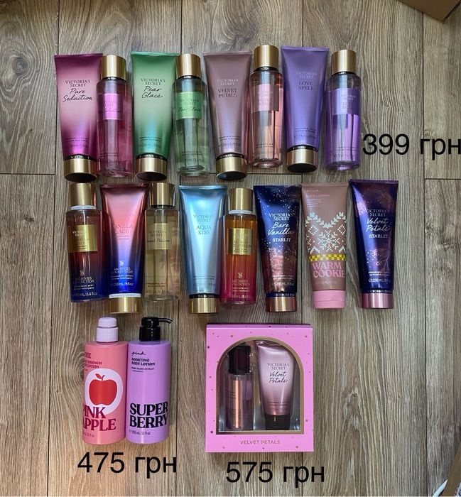 Набір Лосьйон спрей міст  Pink Вікторія Сікрет Victoria's Secret