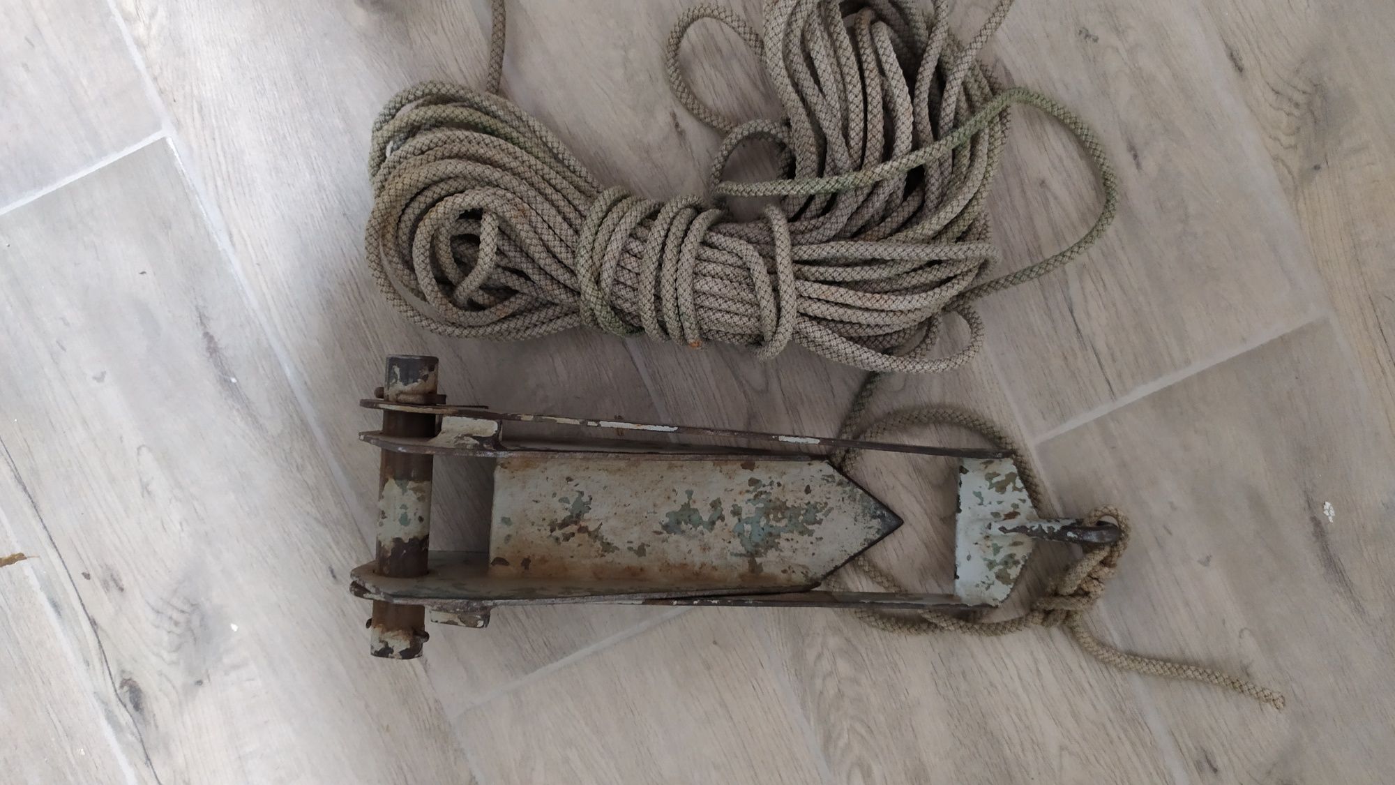 Якір для човна 1, 6 кг+ мотузка 30 м
