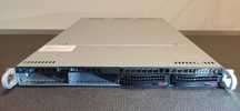 Servidor SUPERMICRO CSE-813, MB X10DRD-L, 64GB,  2 Xeons E5-2623 V3